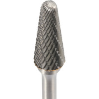 Бор-фреза твердосплавная форма L(KEL) 10.0x20x60 мм, S=6 мм H-Tools HM 116235HT