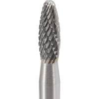 Бор-фреза твердосплавная форма H(FLH) 6.0x13x43 мм, S=6 мм H-Tools HM 116217HT