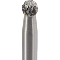 Бор-фреза твердосплавная форма D(KUD) 6.0x5.4x45 мм, S=6 мм H-Tools HM 116041HT