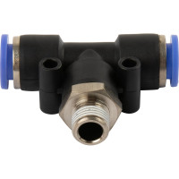 Фитинг цанговый Т-образный с наружной резьбой R1/8", 5 шт Harrison HRS-PT401/5