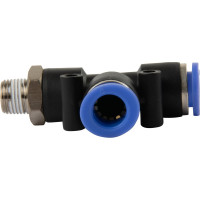 Фитинг цанговый Т-образный с наружной резьбой R1/8", 5 шт Harrison HRS-PST401/5