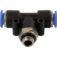 Фитинг цанговый Т-образный с наружной резьбой G3/8", 5 шт Harrison HRS-PT8G03/5