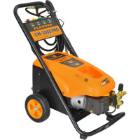 Мойка в/давл. CARVER  CW-3000 PRO 3.0 кВт, 130 бар, 11-14л/мин, латунь, самовсас, фрезы 4шт, колеса 01.023.00011