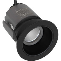 Встраиваемый светодиодный светильник поворотный aax.tech Twee Rotary 7Вт, D63хH63, 4000K, черный AAX-TweeRotary-63/7-B