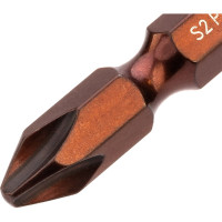 Бита для шуруповерта магнитная двусторонняя PH2xSL2, 65 мм, S2 Mr.Logo A065P2SL-10