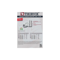 Головка торцевая глубокая S11S2308 1/4"DR, внешний TORX, Е8 THORVIK 054079
