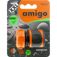 Коннектор для шлангов 1/2 AMIGO 79512