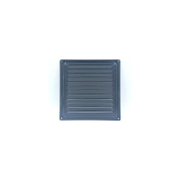 Решетка металлическая 250x250 черный ВИЕНТО РМ2525-черный