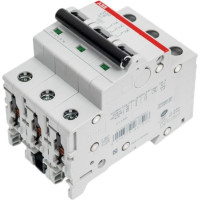 Автоматический трехполюсный выключатель ABB 6А С S203 6кА 2CDS253001R0064