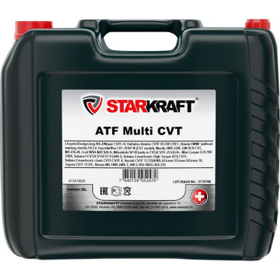 Синтетическая жидкость для бесступенчатых вариаторов STARKRAFT ATF Multi CVT AT2470020