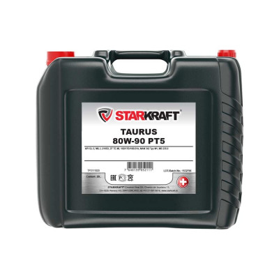 Трансмиссионное масло STARKRAFT TAURUS 80W-90 PT5 API GL-5 TP2111020