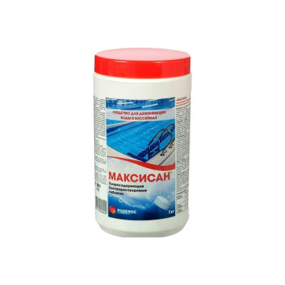 ALT Быстрорастворимая хлорная таблетка Максисан 1кг, 300 таб. 4607112040540
