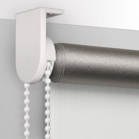 Рулонная штора PRAKTO Blackout Silver 120х160 см, белый 7794489