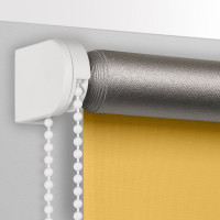 Рулонная штора PRAKTO Blackout Silver 140х175см медовый 7795011