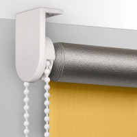 Рулонная штора PRAKTO Blackout Silver 140х175см медовый 7795011