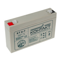 Батарея аккумуляторная (6 В; 7 Ач) КОНТАКТ КТ6-7