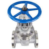 Клиновая задвижка DN.ru 30нж76нж Ду100 Ру64 фланцевая D040-01402