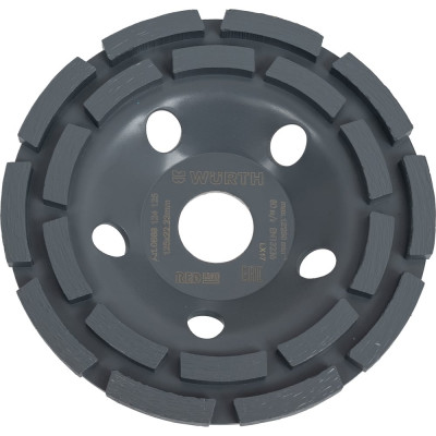 Чашка шлифовальная алмазная Wurth BR22,23-D125MM 0668124125961 1 1668124125092 1