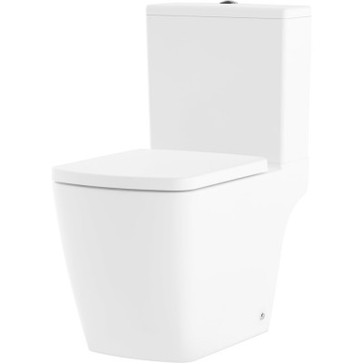 Напольный безободковый унитаз Lavinia Boho Aveo Compacto Rimless 330601CR