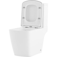 Напольный безободковый унитаз Lavinia Boho Aveo Compacto Rimless 330601CR