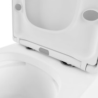 Напольный безободковый унитаз Lavinia Boho Aveo Compacto Rimless 330601CR