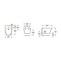 Подвесное биде Lavinia Boho Biore 33040060