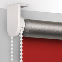 Рулонная штора PRAKTO Blackout Silver 110х150см алая 7795240