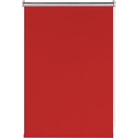 Рулонная штора PRAKTO Blackout Silver 110х150см алая 7795240