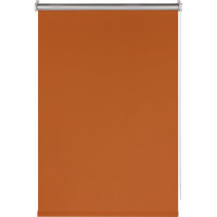 Рулонная штора PRAKTO Blackout Silver 90х160см оранжевый 7794847