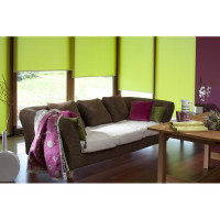 Рулонная штора PRAKTO Shantung 70х150см зеленый 6530864
