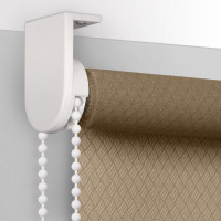 Рулонная штора PRAKTO Ribbed 90х160см бежевый 6530161