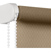 Рулонная штора PRAKTO Ribbed 90х160см бежевый 6530161