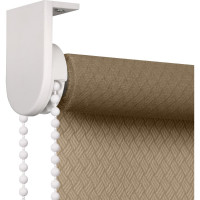 Рулонная штора PRAKTO Ribbed 90х160см бежевый 6530161