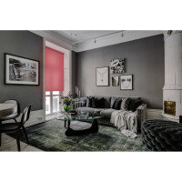Рулонная штора PRAKTO Shantung 120х160см розовый 7793123