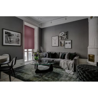Рулонная штора PRAKTO Shantung 90х160см розовый 7793093