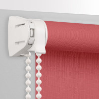 Рулонная штора PRAKTO Shantung 90х160см розовый 7793093