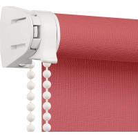 Рулонная штора PRAKTO Shantung 90х160см розовый 7793093