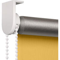 Рулонная штора PRAKTO Blackout Silver 140х175см медовый 7795011
