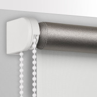 Рулонная штора PRAKTO Blackout Silver 40х160см белый 7794403