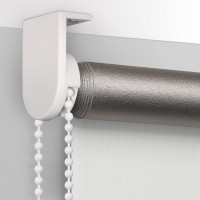 Рулонная штора PRAKTO Blackout Silver 40х160см белый 7794403