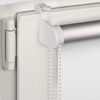 Рулонная штора PRAKTO Blackout Silver 40х160см белый 7794403