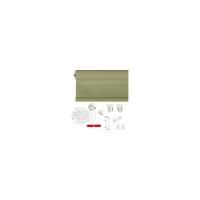 Рулонная штора PRAKTO Shantung 110х150см оливковый 7793796