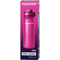 Фильтр-насадка Аквафор Бутылка (розовый)