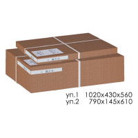 Кресло-качалка Мебелик Сайма экокожа шоколад, каркас венге структура- 2 упак 6469