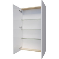 Шкаф-пенал в ванную 1Marka Gaula 60П 2д. White У92521