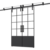 Комплект фурнитуры Valcomp Roc Design THOR GLASS на 1 стеклянную дверь, колесики 219-236