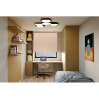 Рулонная штора PRAKTO Blackout Color 140x175 см какао 8311169