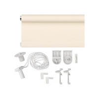 Рулонная штора PRAKTO Blackout Color 120x160 см натуральный 8310896