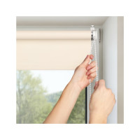 Рулонная штора PRAKTO Blackout Color 120x160 см натуральный 8310896