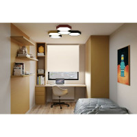 Рулонная штора PRAKTO Blackout Color 140x175 см натуральный 8310902